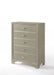 Carine Champagne Chest - Marjories Furniture (Las Vegas, NV)