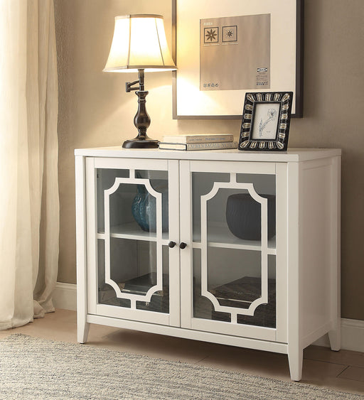Ceara White Console Table - Marjories Furniture (Las Vegas, NV)
