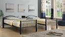 Cayelynn Black Bunk Bed (Twin/Twin) - Marjories Furniture (Las Vegas, NV)