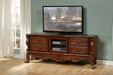 Dresden Cherry Oak TV Stand - Marjories Furniture (Las Vegas, NV)