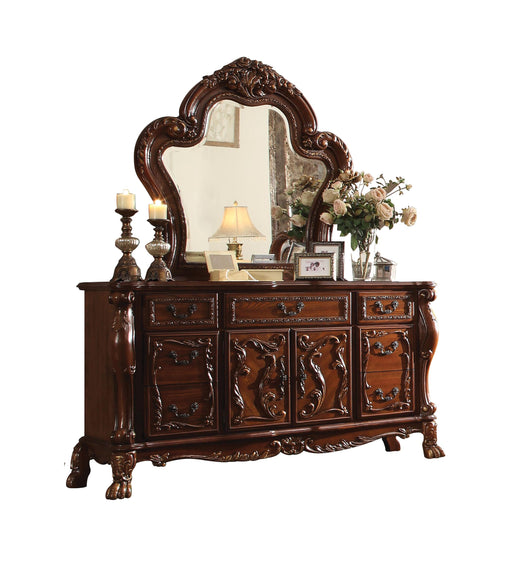 Dresden Cherry Oak Mirror - Marjories Furniture (Las Vegas, NV)