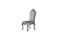 Dresden Vintage Bone White & PU Side Chair - Marjories Furniture (Las Vegas, NV)