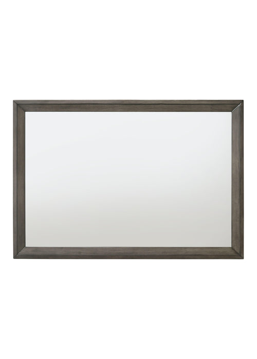 Escher Gray Oak Mirror - Marjories Furniture (Las Vegas, NV)