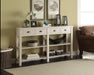Galileo Cream Console Table - Marjories Furniture (Las Vegas, NV)