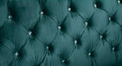 Iberis Green Velvet Sofa - Marjories Furniture (Las Vegas, NV)