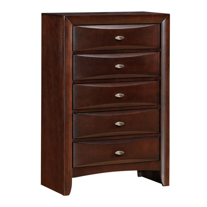 Ireland Espresso Chest - Marjories Furniture (Las Vegas, NV)