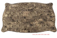 Devayne Marble & Dark Walnut Coffee Table - Marjories Furniture (Las Vegas, NV)
