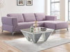 Josiah Pale Berries Fabric Sectional Sofa - Marjories Furniture (Las Vegas, NV)