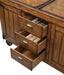 Kabili Antique Tobacco Kitchen Cart - Marjories Furniture (Las Vegas, NV)