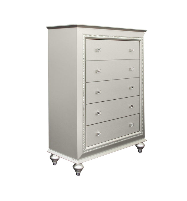 Kaitlyn Champagne Chest - Marjories Furniture (Las Vegas, NV)