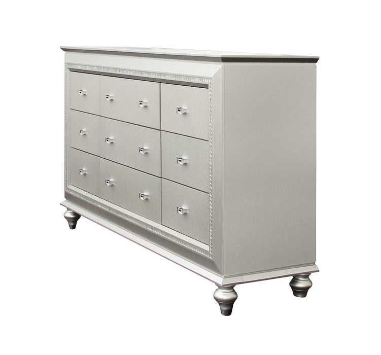 Kaitlyn Champagne Dresser - Marjories Furniture (Las Vegas, NV)