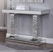 Kachina Mirrored & Faux Gems Console Table - Marjories Furniture (Las Vegas, NV)