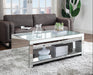 Malish Mirrored Coffee Table - Marjories Furniture (Las Vegas, NV)