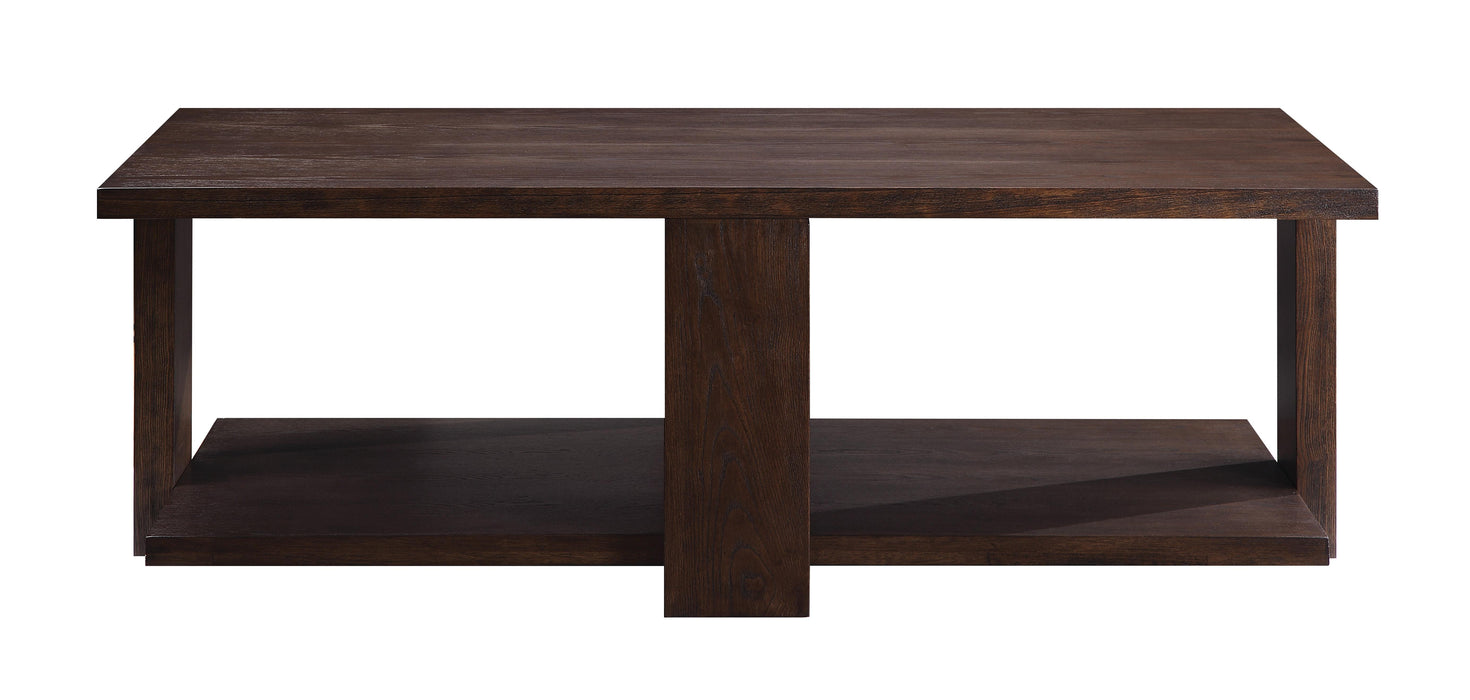 Niamey Walnut Coffee Table - Marjories Furniture (Las Vegas, NV)