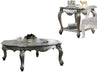 Picardy Antique Platinum Coffee Table - Marjories Furniture (Las Vegas, NV)