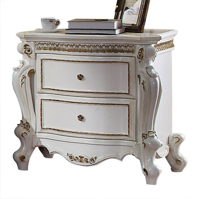 Picardy Antique Pearl Nightstand - Marjories Furniture (Las Vegas, NV)