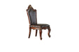 Picardy Cherry Oak & PU Side Chair - Marjories Furniture (Las Vegas, NV)