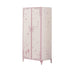 Priya II White & Light Purple Armoire - Marjories Furniture (Las Vegas, NV)