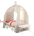 Priya II White & Light Purple Full Bed - Marjories Furniture (Las Vegas, NV)