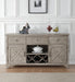 Rocky Gray Oak Server - Marjories Furniture (Las Vegas, NV)