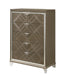 Skylar Dark Champagne Chest - Marjories Furniture (Las Vegas, NV)