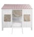 Spring Cottage White & Pink Full Bed - Marjories Furniture (Las Vegas, NV)