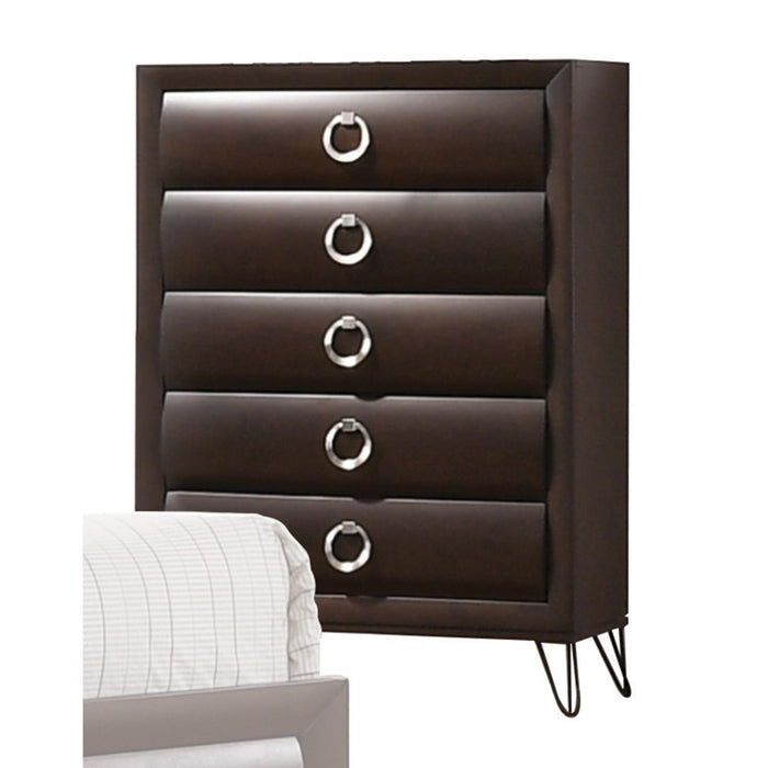 Tablita Dark Merlot Chest - Marjories Furniture (Las Vegas, NV)