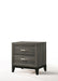 Valdemar Weathered Gray Nightstand - Marjories Furniture (Las Vegas, NV)
