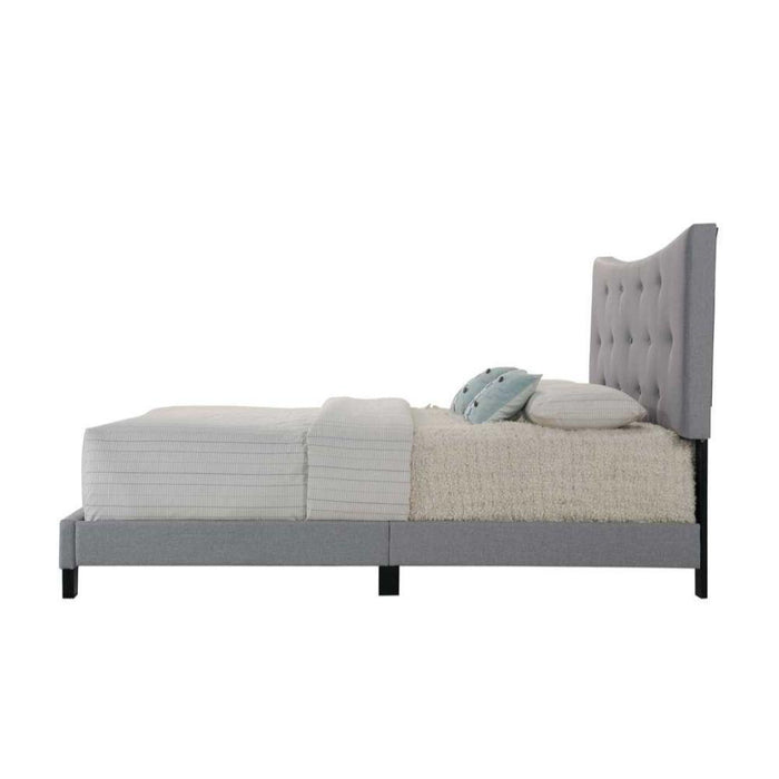 Venacha - Queen Bed - Gray, Dark - 85" - Marjories Furniture (Las Vegas, NV)