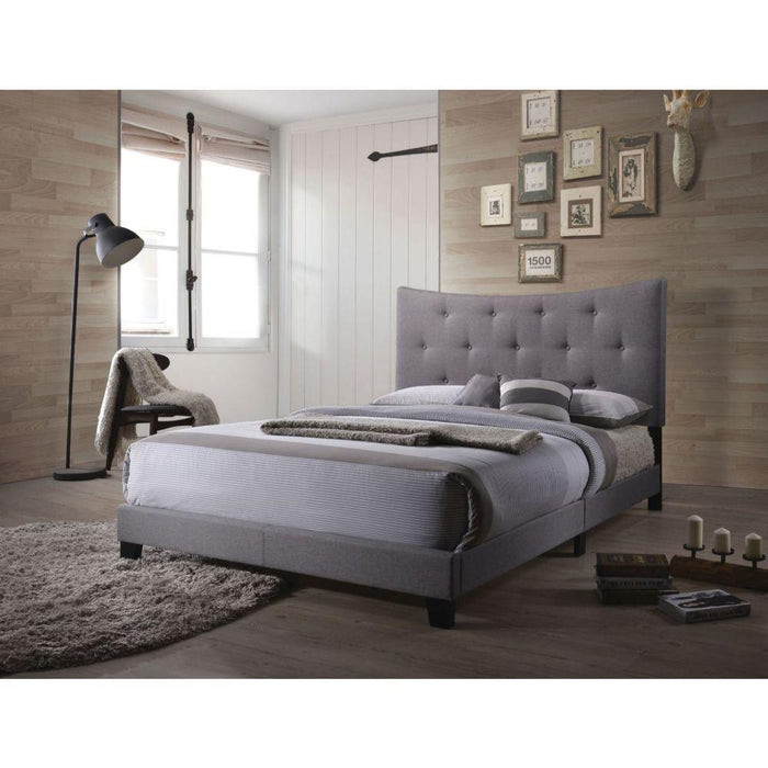 Venacha - Queen Bed - Gray, Dark - 85" - Marjories Furniture (Las Vegas, NV)