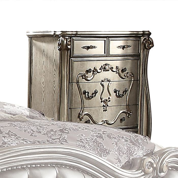 Versailles Antique Platinum Chest - Marjories Furniture (Las Vegas, NV)