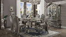 Versailles Antique Platinum Counter Height Table - Marjories Furniture (Las Vegas, NV)