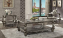 Versailles Antique Platinum Coffee Table - Marjories Furniture (Las Vegas, NV)