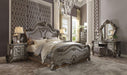 Versailles Antique Platinum Queen Bed - Marjories Furniture (Las Vegas, NV)