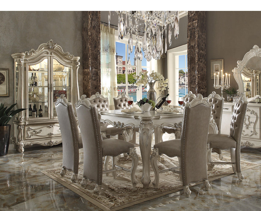 Versailles Bone White Counter Height Table - Marjories Furniture (Las Vegas, NV)