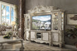 Versailles Bone White Entertainment Center (Side Piers & Bridge) - Marjories Furniture (Las Vegas, NV)