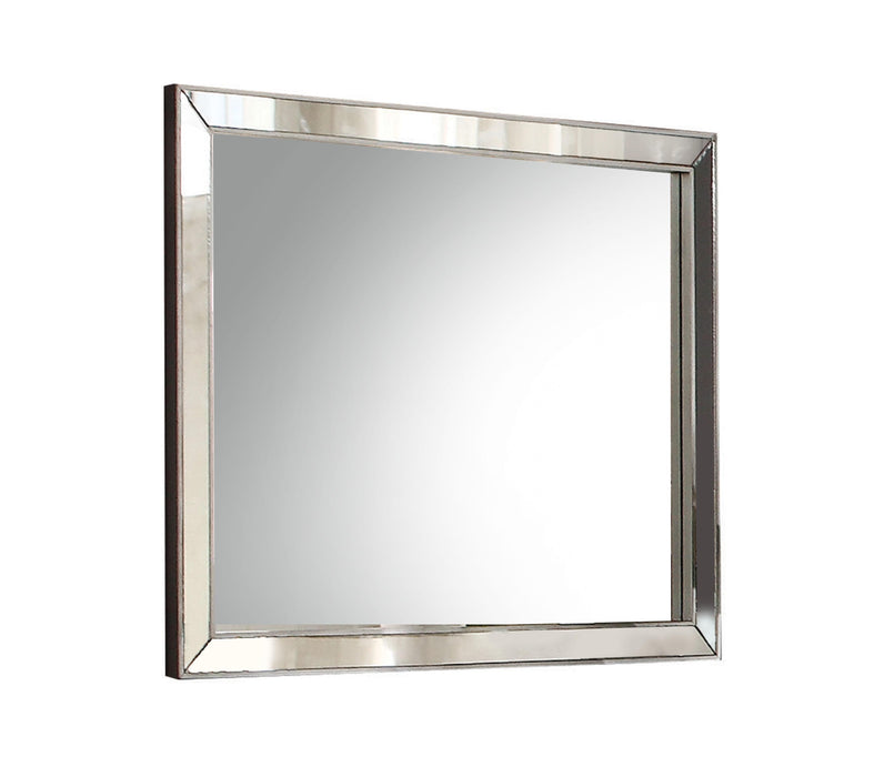 Voeville II Platinum Mirror - Marjories Furniture (Las Vegas, NV)
