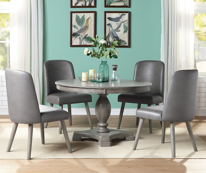 Waylon Gray Oak Dining Table - Marjories Furniture (Las Vegas, NV)
