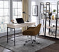 Wendral Natural & Black Desk - Marjories Furniture (Las Vegas, NV)