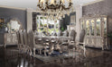 Dresden Vintage Bone White Dining Table (136"L) - Marjories Furniture (Las Vegas, NV)