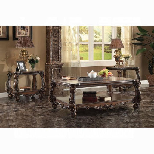 Versailles Cherry Oak Coffee Table - Marjories Furniture (Las Vegas, NV)