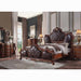 Picardy PU & Cherry Oak California King Bed - Marjories Furniture (Las Vegas, NV)
