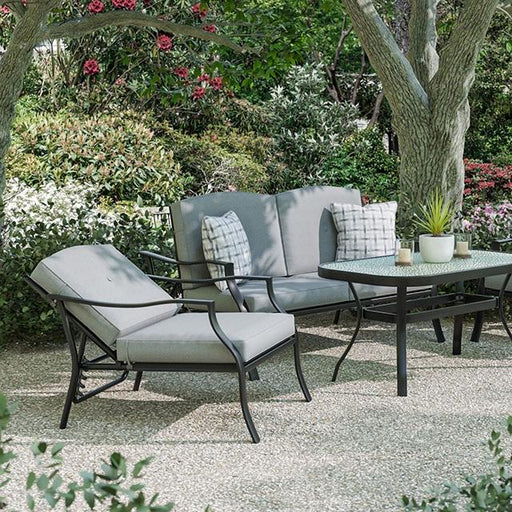 Adele 5 Pc. Conversation Set w/ Adjustable Chairs - Marjories Furniture (Las Vegas, NV)