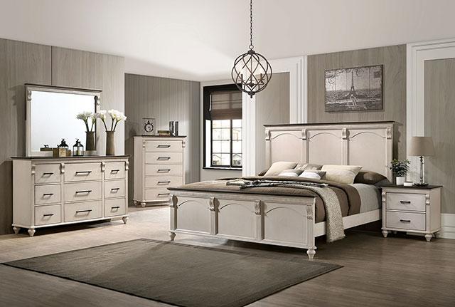 AGATHON Cal.King & E. King Bed - Marjories Furniture (Las Vegas, NV)