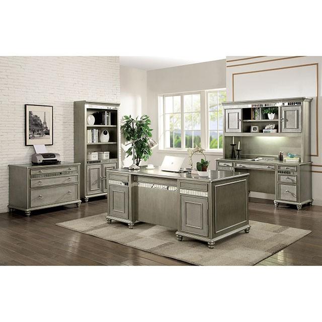 Aine Computer Desk Hutch - Marjories Furniture (Las Vegas, NV)