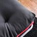 Aksel Black/Red Futon Mattress, Black, Red & Gray - Marjories Furniture (Las Vegas, NV)