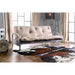 Aksel Black/Red Futon Mattress, Black, Red & Gray - Marjories Furniture (Las Vegas, NV)
