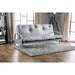 Aksel Black/Red Futon Mattress, Black, Red & Gray - Marjories Furniture (Las Vegas, NV)