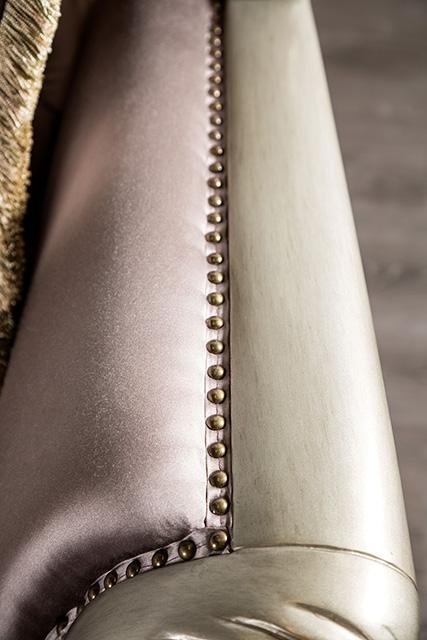Albacete Chair Cherry & Campage - Marjories Furniture (Las Vegas, NV)