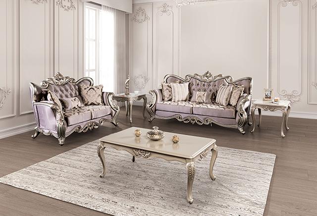 Albacete Chair Cherry & Campage - Marjories Furniture (Las Vegas, NV)